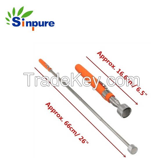 Custom precision stainless steel magnetic pick up tubes telescopic antenna pole