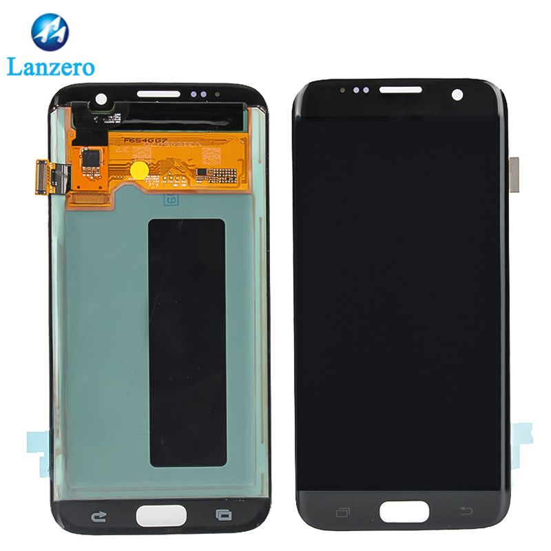 Original LCD display For Samsung Galaxy S7 edge LCD with frame G935F LCD touch screen Digitizer