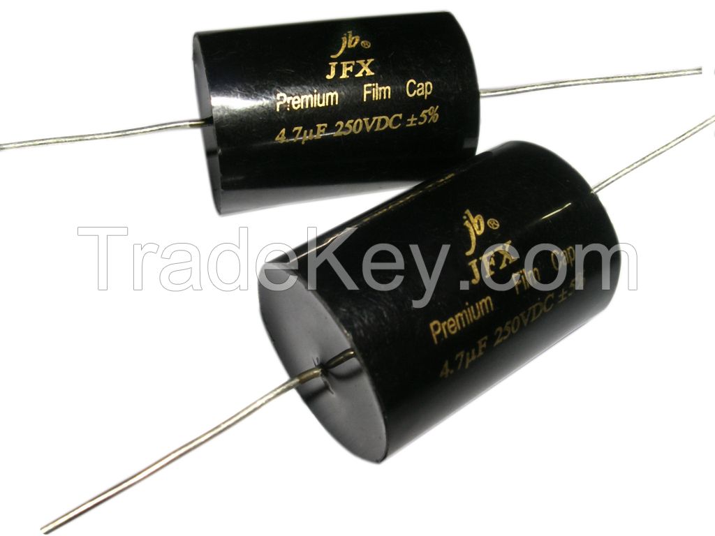 JFX - Premium Metallized Polypropylene Film Capacitors â€“ Axial