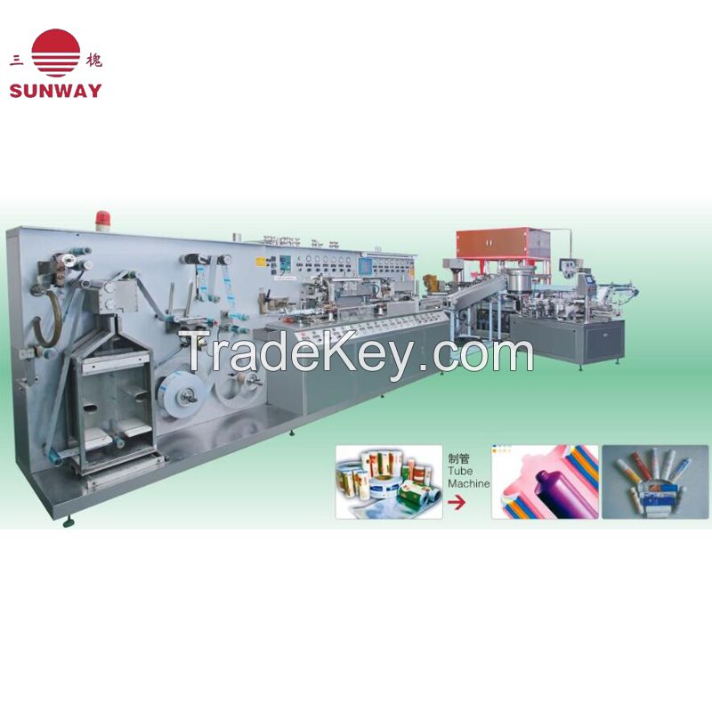 Laminated Plastic Cosmetic Tube Making Machine