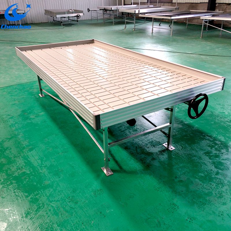 Greenhouse flood table 4x8ft ebb and flow system