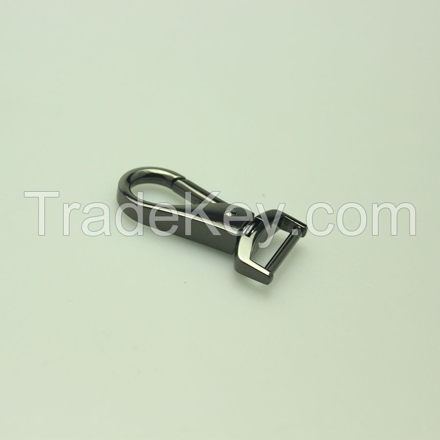 Metal swivel snap hooks for bag accessories