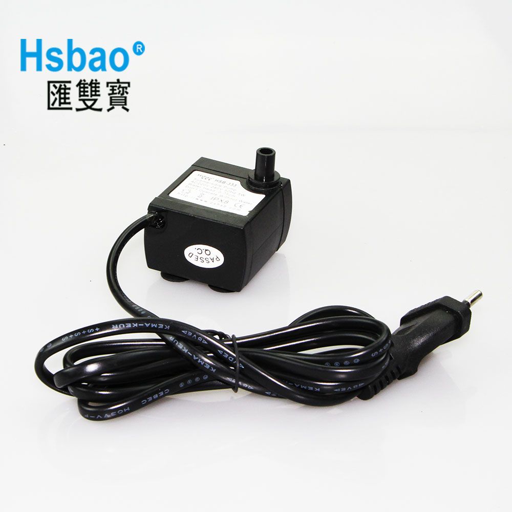 5W 300L/H small Aquarium Pump for small freshwater tank