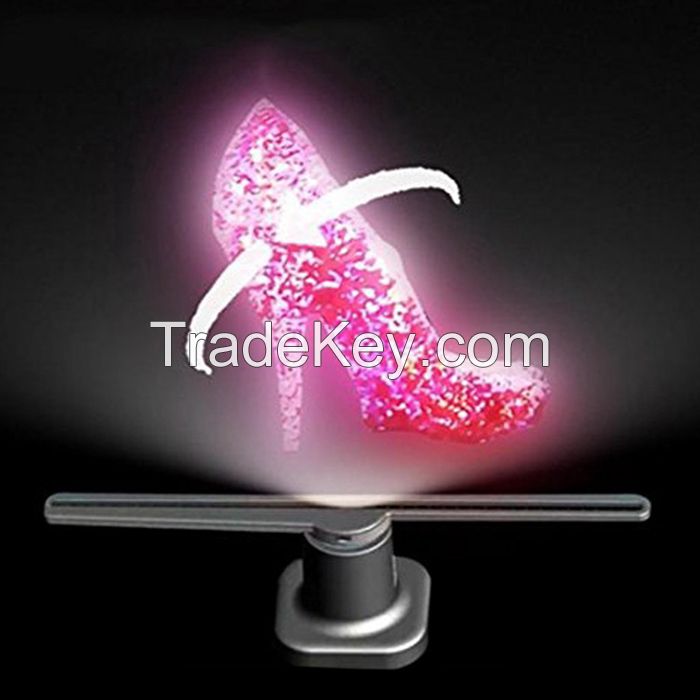 3D Hologram Imaging Electric LED Display Fan