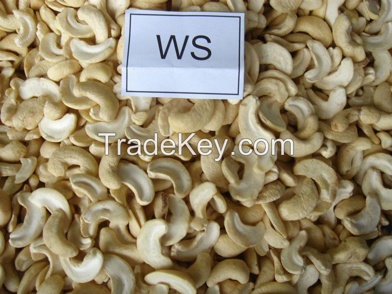 Vietnam White Whole/ Split Cashew Nuts/ Cashew Kernels Factory