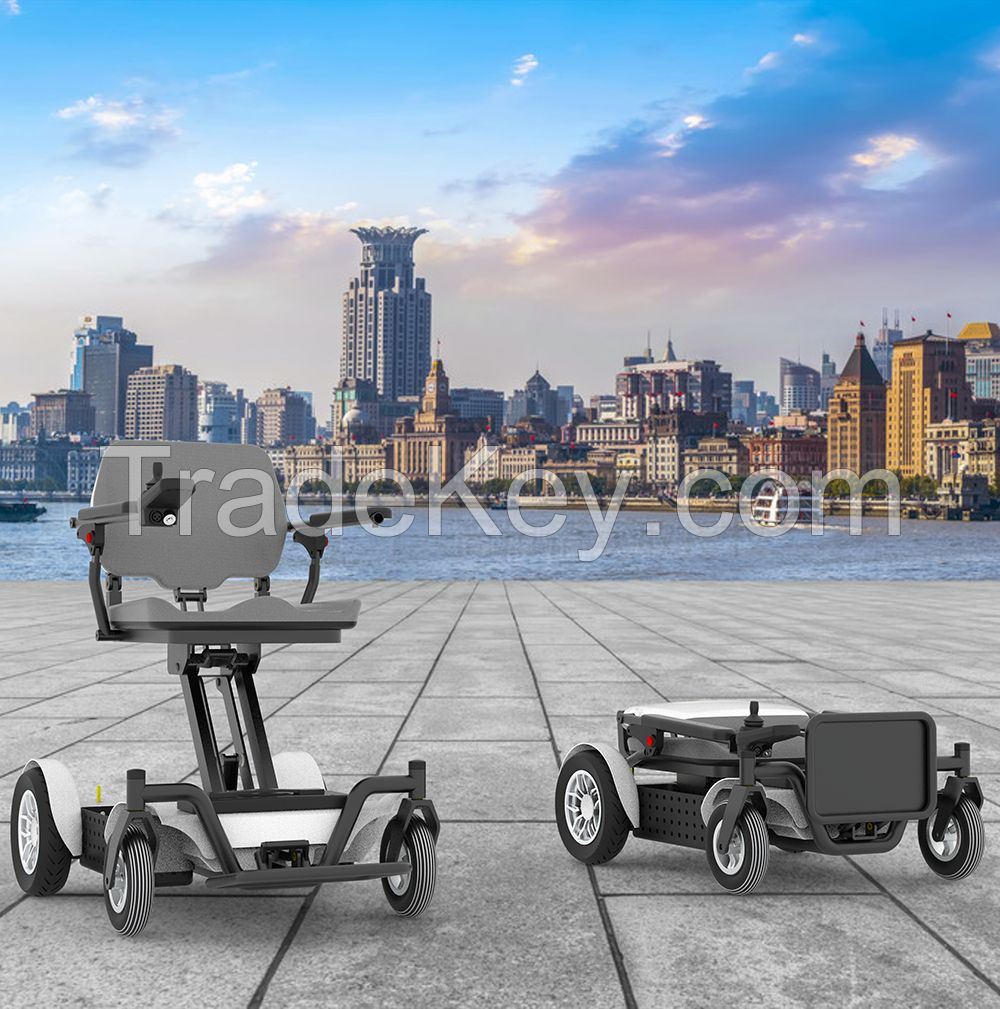 the auto folding electric wheelchairs