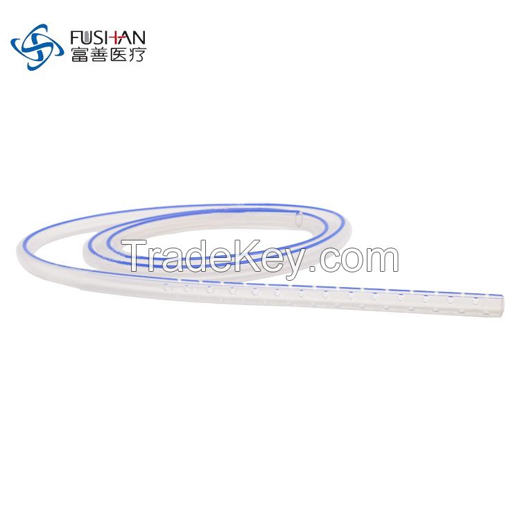 Silicone disposable drainage system