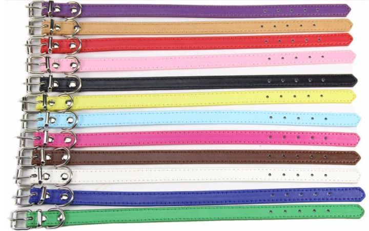 PU Pet Collar Muti-color Dog Collar