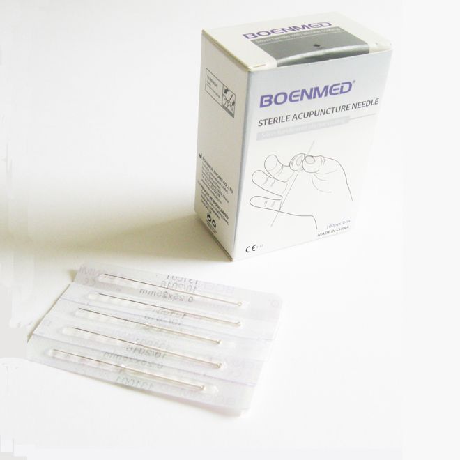 Silver Handle Acupuncture Needle