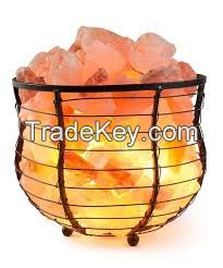 Himalayan Wrought Iron Salt Lamp