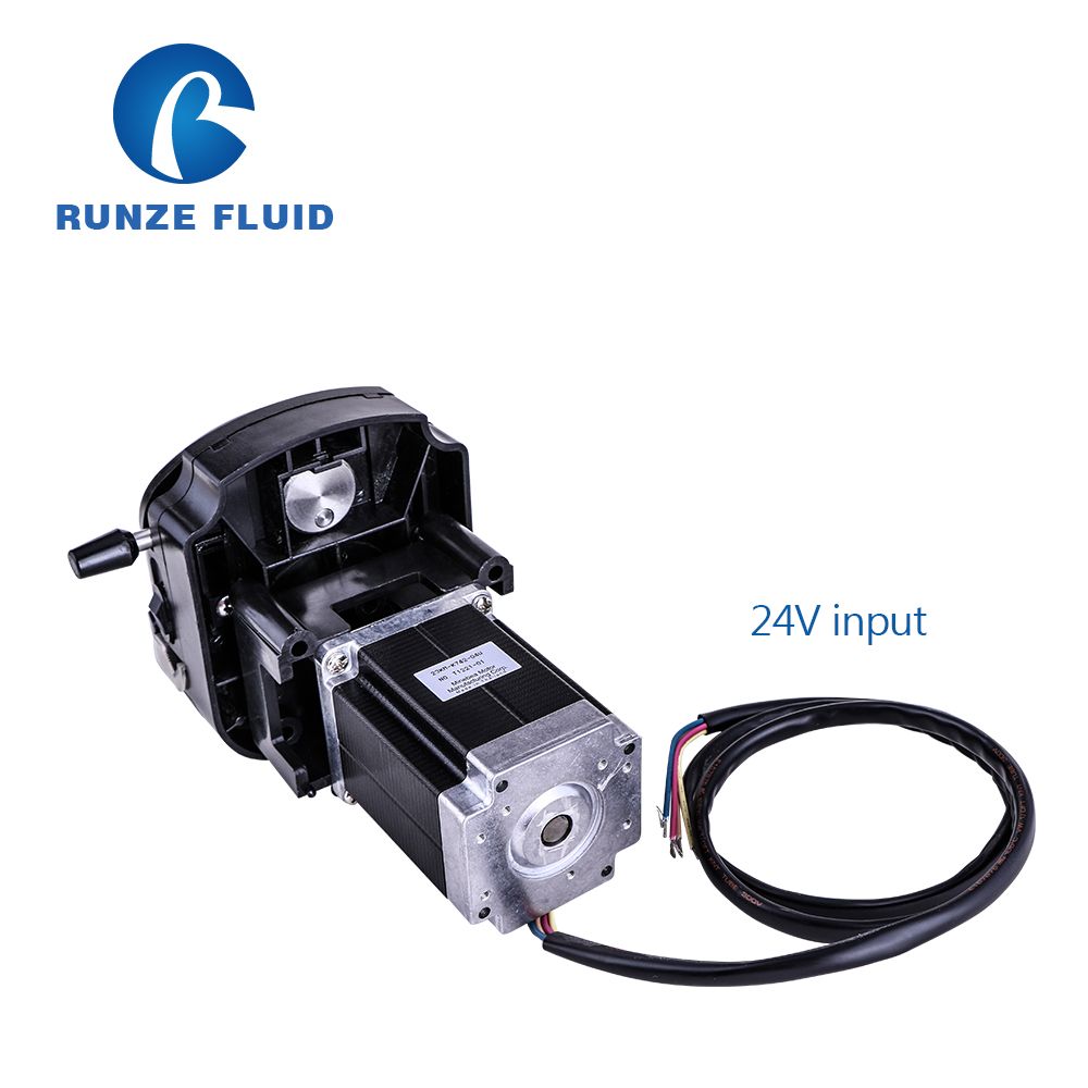 Tubing Replaceable 24v Peristaltic Pump Easy Installation Lab Industrial Application