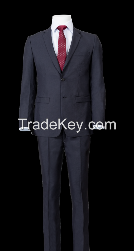 Navy Milerega Slim Fit Suit