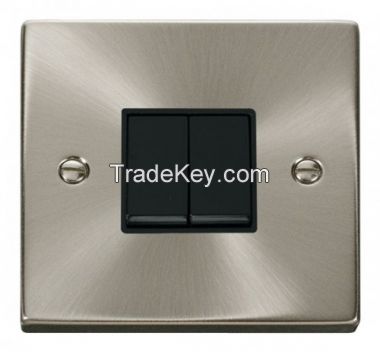 Find High Quality, Long Life Brushed Chrome Light Switches