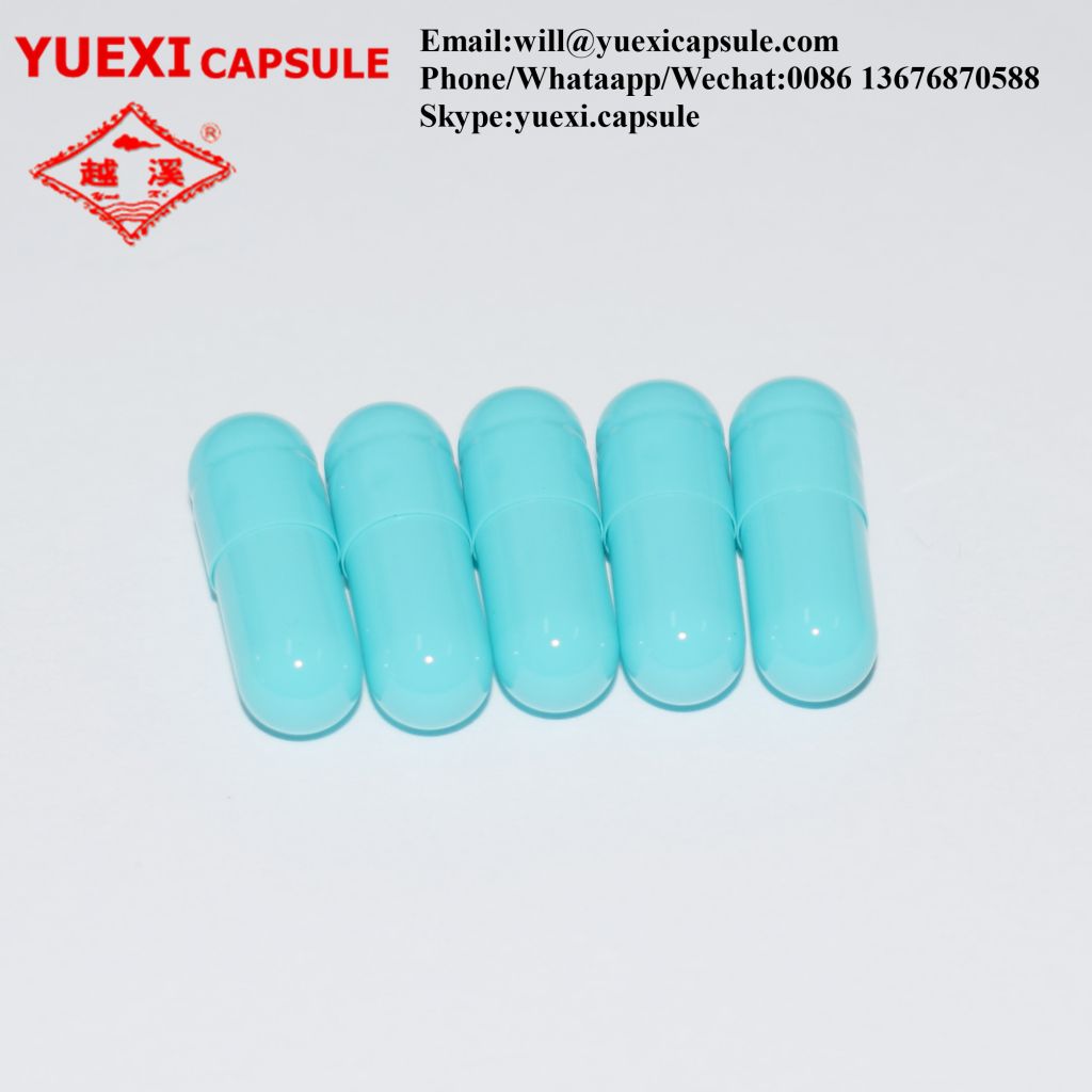 Size 00 Colored Vegetable Capsule