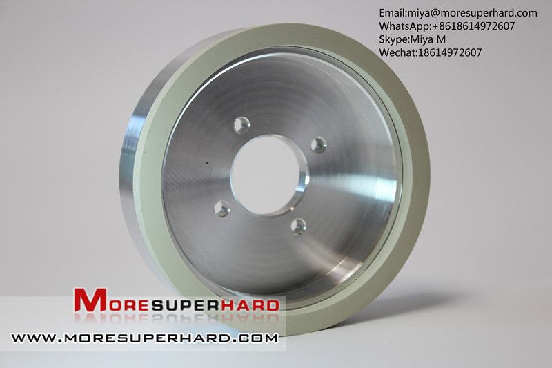 6A2  vitrified bond diamond grinding wheel for ceramic for pcd tools miya@moresuperhard.com