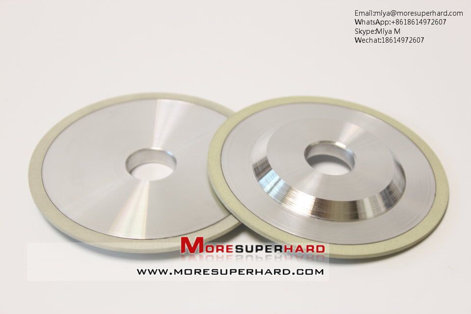 3A1  vitrified bond diamond grinding wheel for ceramic for pcd tools miya@moresuperhard.com