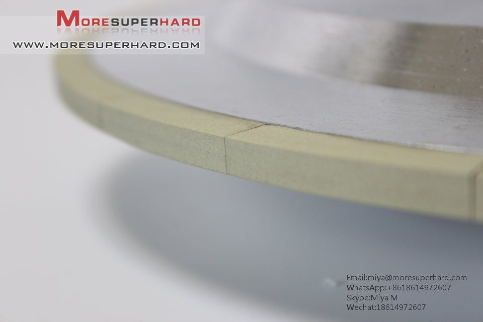 14A1  vitrified bond diamond grinding wheel for ceramic for pcd tools miya@moresuperhard.com