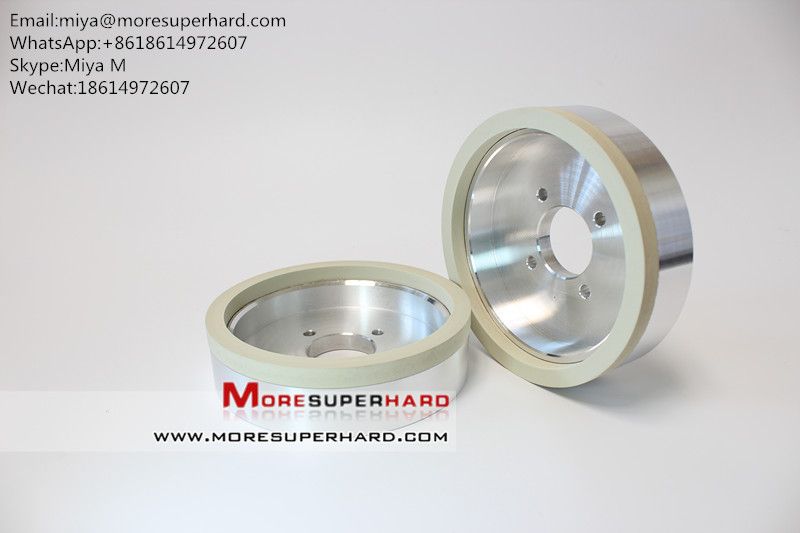 6A2  vitrified bond diamond grinding wheel for ceramic for pcd tools miya@moresuperhard.com