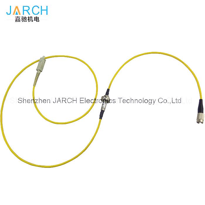JARCH FORJ Miniature fiber rotary joints,6.8mm 2000RPM Micro optical fiber rotating joint
