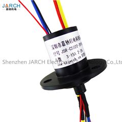 JARCH Gold Plated Electrical Capsule Slip Ring Connectors With 3 Circuits 10A / 5 Circiuts 2A , OD 22mm