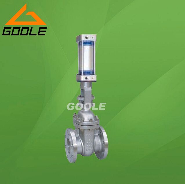 Pneumatic Flanged Gate Valve (GAZ641H)