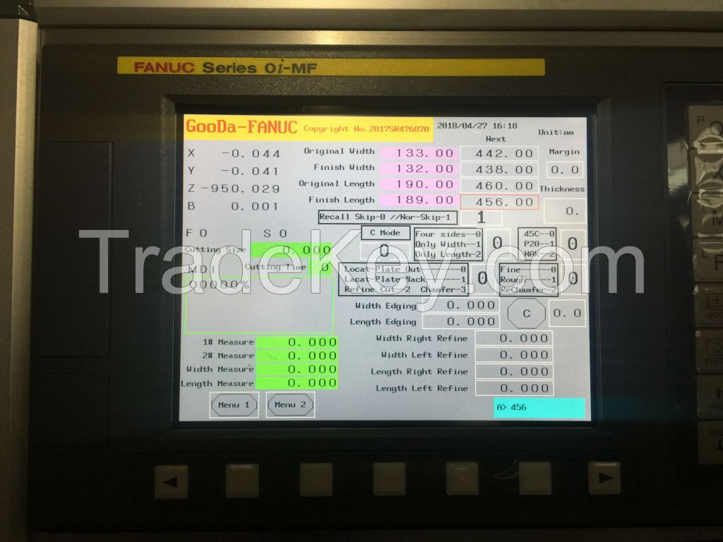 Ground Plate Milling Machine With Double Column And Fanuc Control System