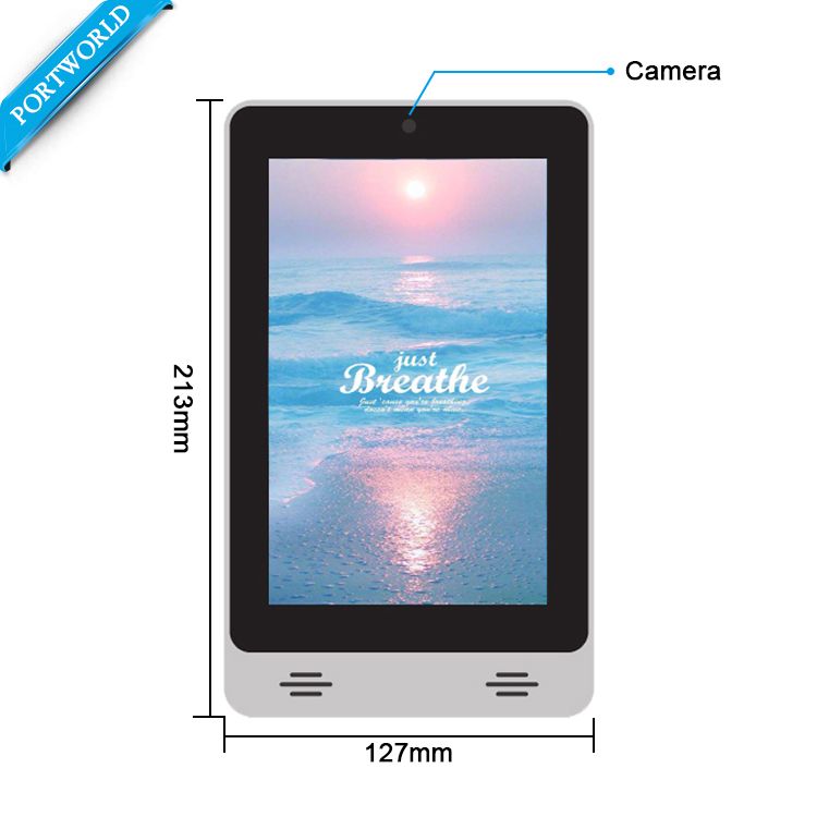 LCD commercial tablet android POE 7 inch for intercom