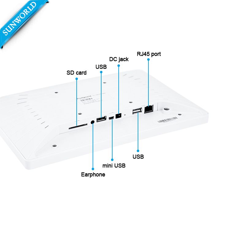 10 inch wall mounted android tablet POE for customer feedback