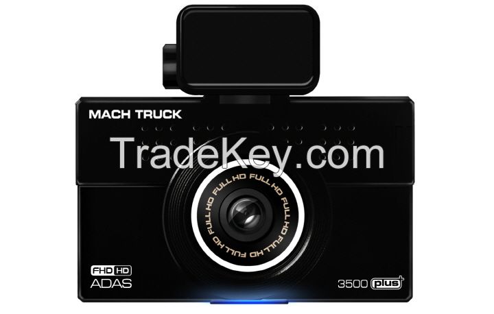 2 channel commercial vehicle dash cam, Mach Truck 3500 Plus