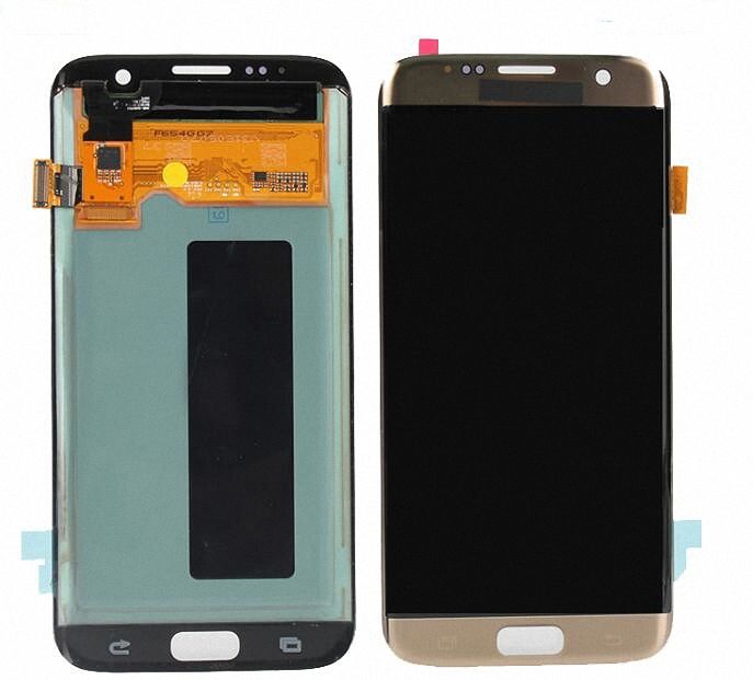 Cheap Super OLED Mobile Phone LCD Touch Screen with Digitizer Assembly For Samsung Galaxy S7 Edge
