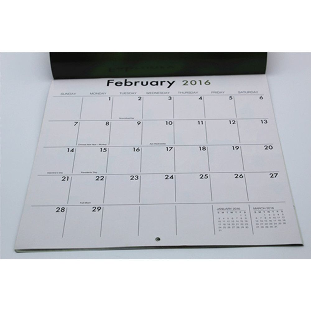 China supplier Design perfect Binding Paper Calendar 2019