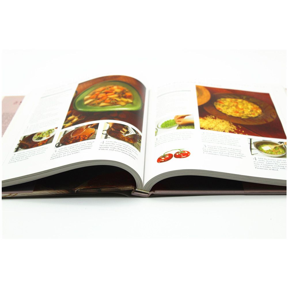 China cheap nice hardback cooking hardcover book printing