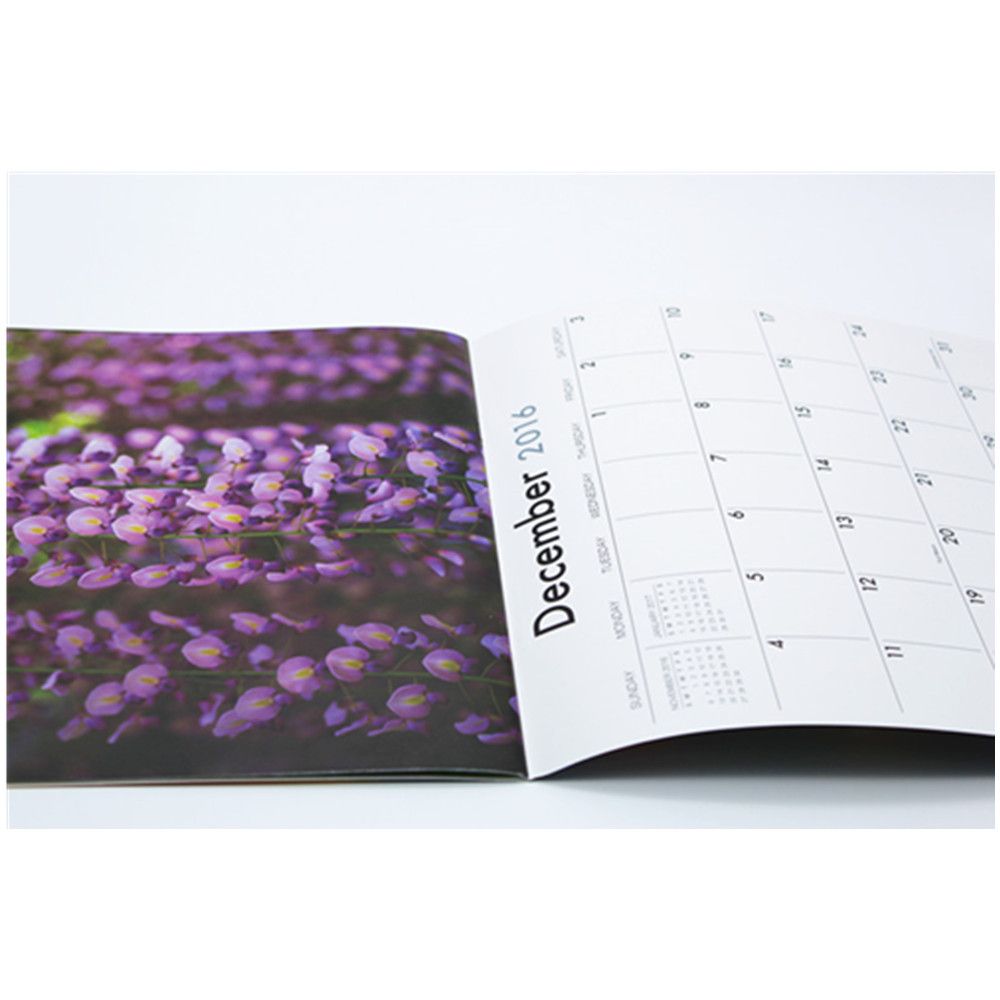 China supplier Design perfect Binding Paper Calendar 2019