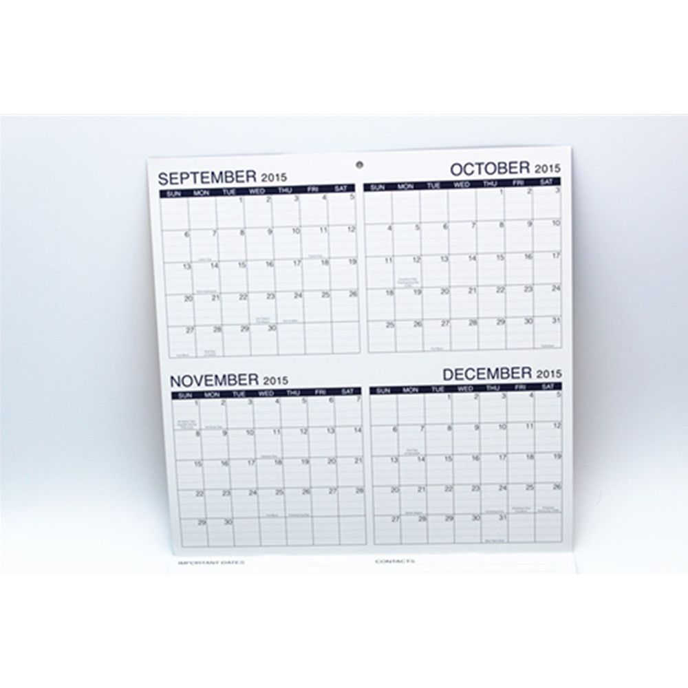 China supplier Design perfect Binding Paper Calendar 2019