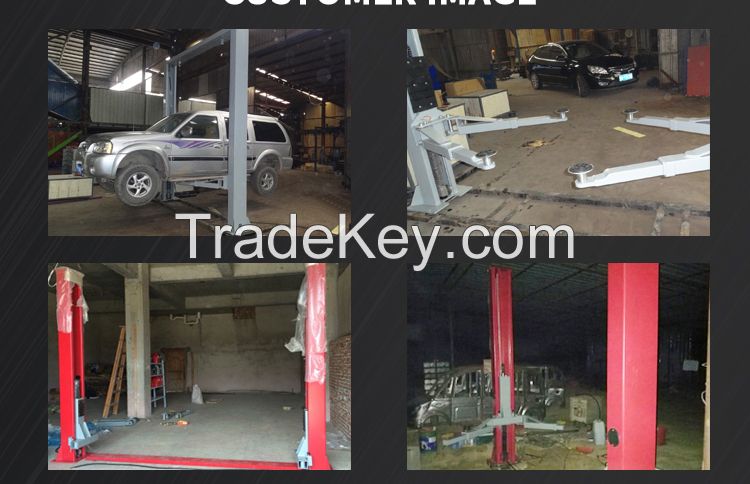 cheap price used two post hydraulic car lift for sale car repair equipment