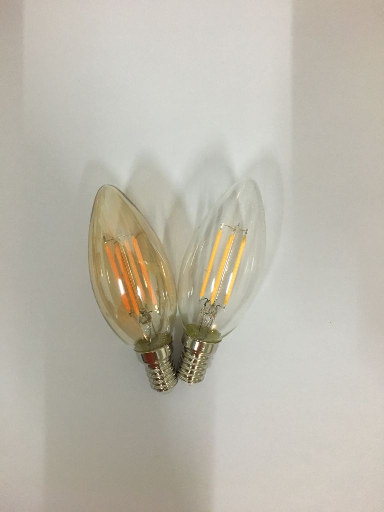 led filament bulb C35 Edison bulb LED candle light