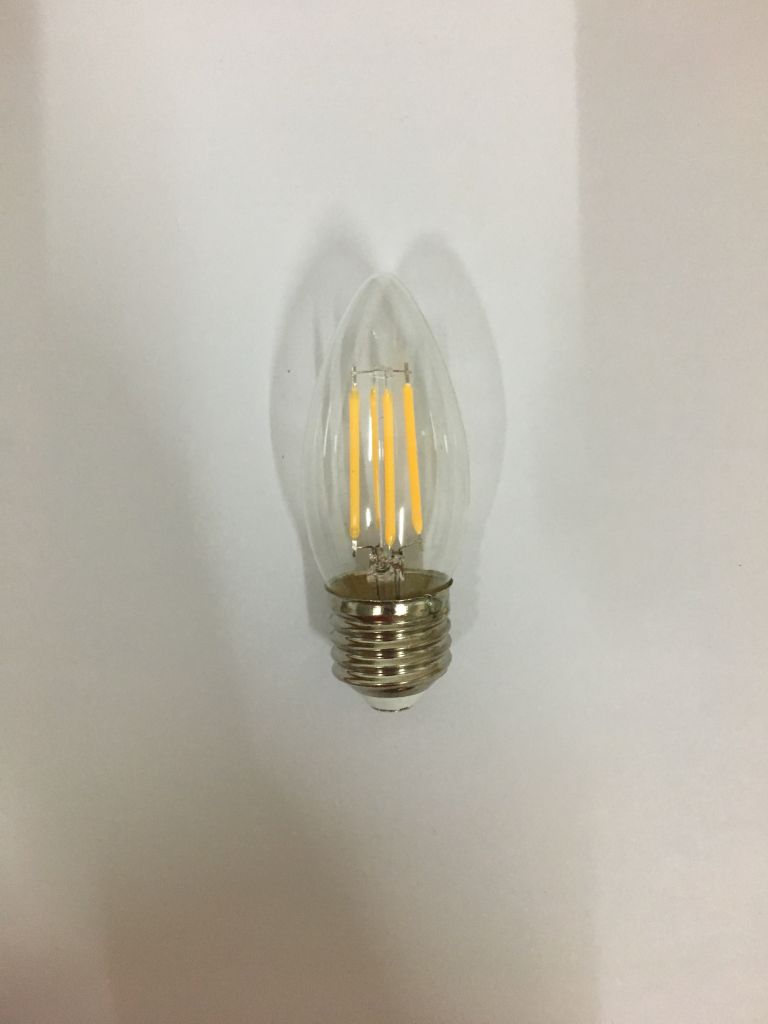 led filament bulb C35 Edison bulb LED candle light