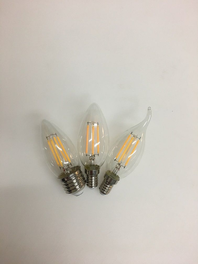 led filament bulb C35 Edison bulb LED candle light