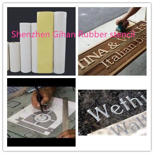 Shenzhen Gihan 620 Sandblasting rubber stencil