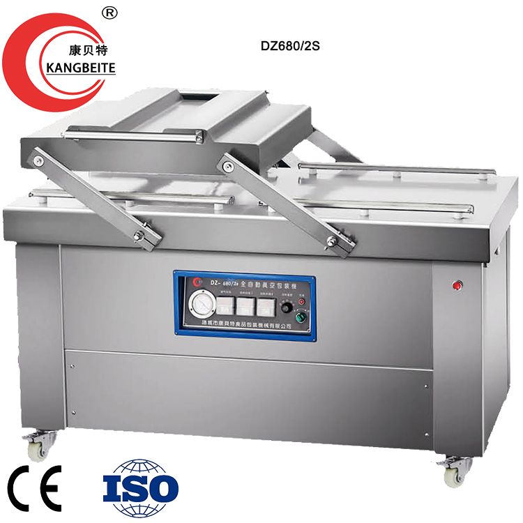 Double chamber vacuum packing machine DZ850/2s