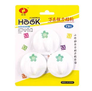 plastic adhesive hooks