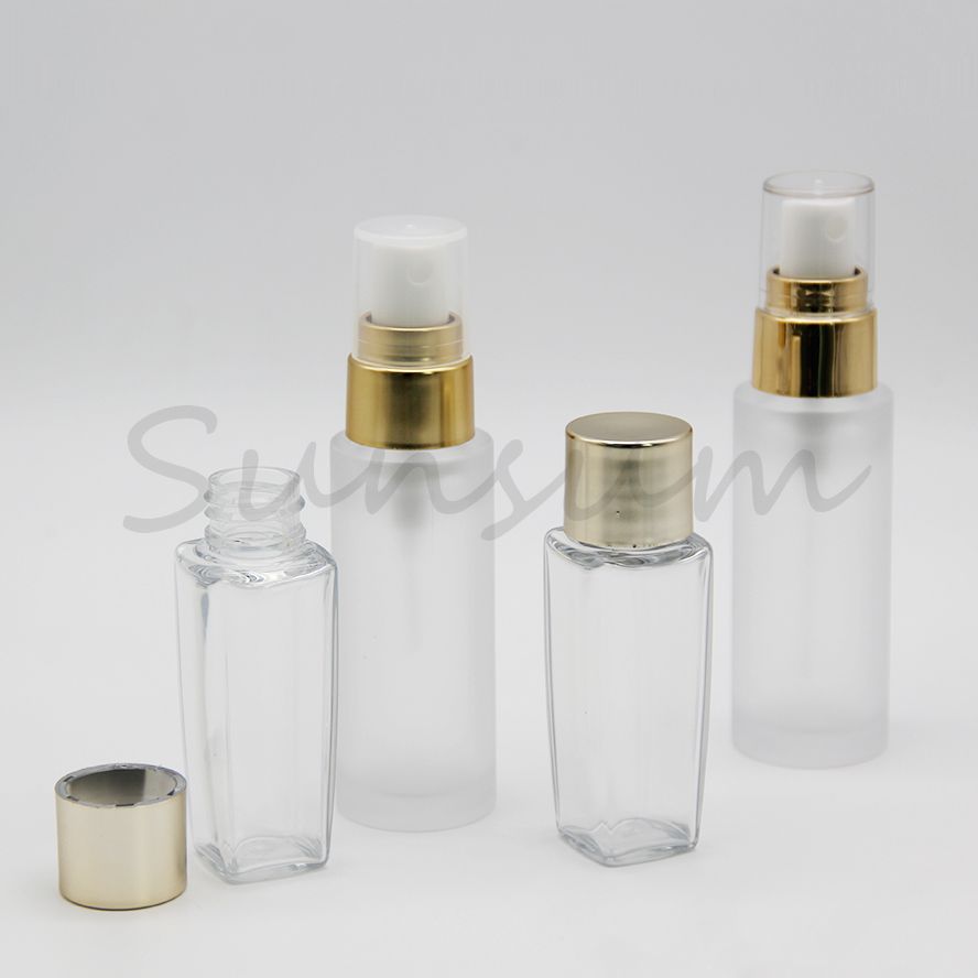 Thick wall plastic bottle for skin care
