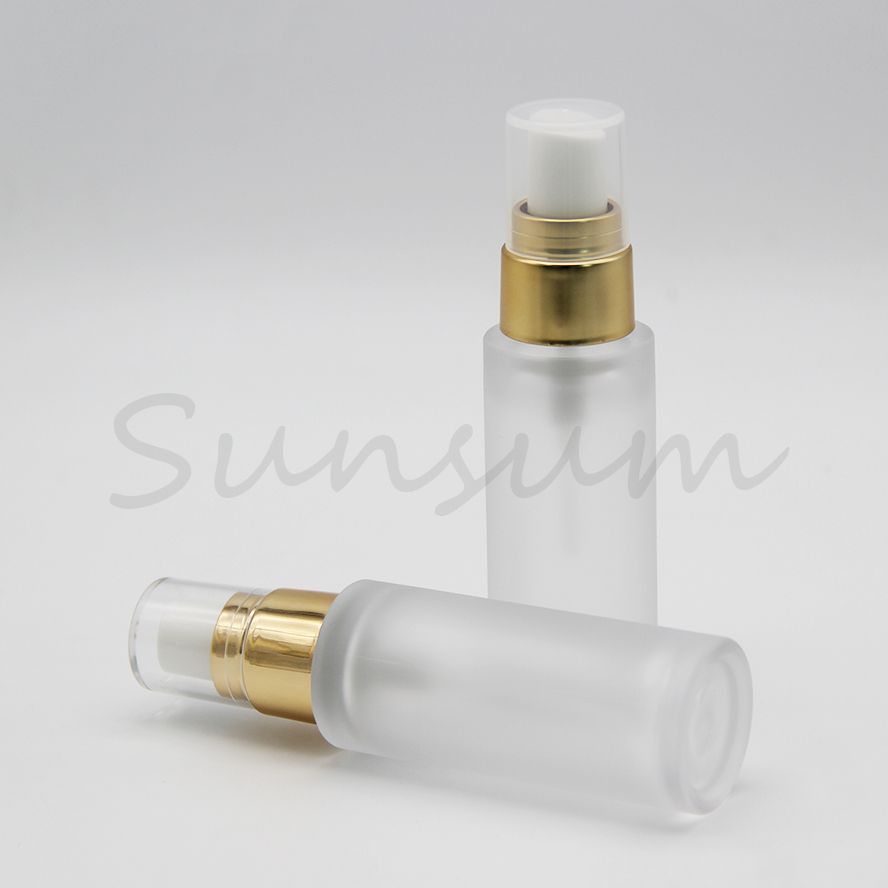 Thick wall plastic bottle for skin care