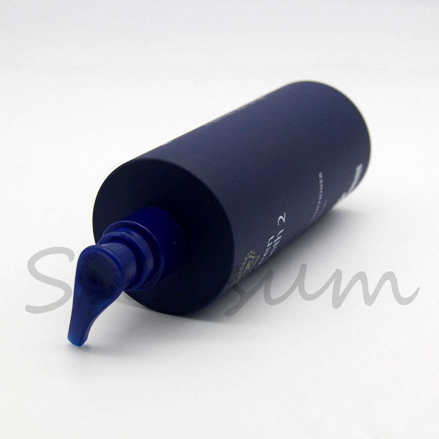 PET plastic Frosted bottle for shampoo and conditioner packaging use