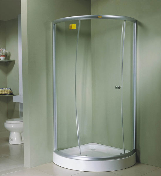 Quadrant shower enclosures