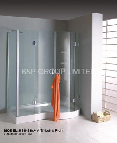 Walk in shower enclosures