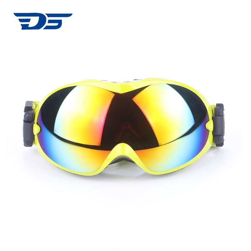 2018 Windproof anti-fog 100% UV protective Professional ski glasses