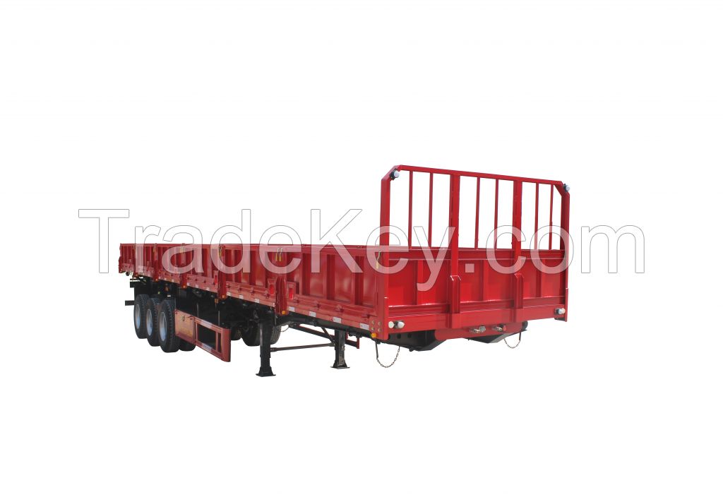 40Ft 3 Axle Container Transport Flatbed Skeleton Semi Trailer