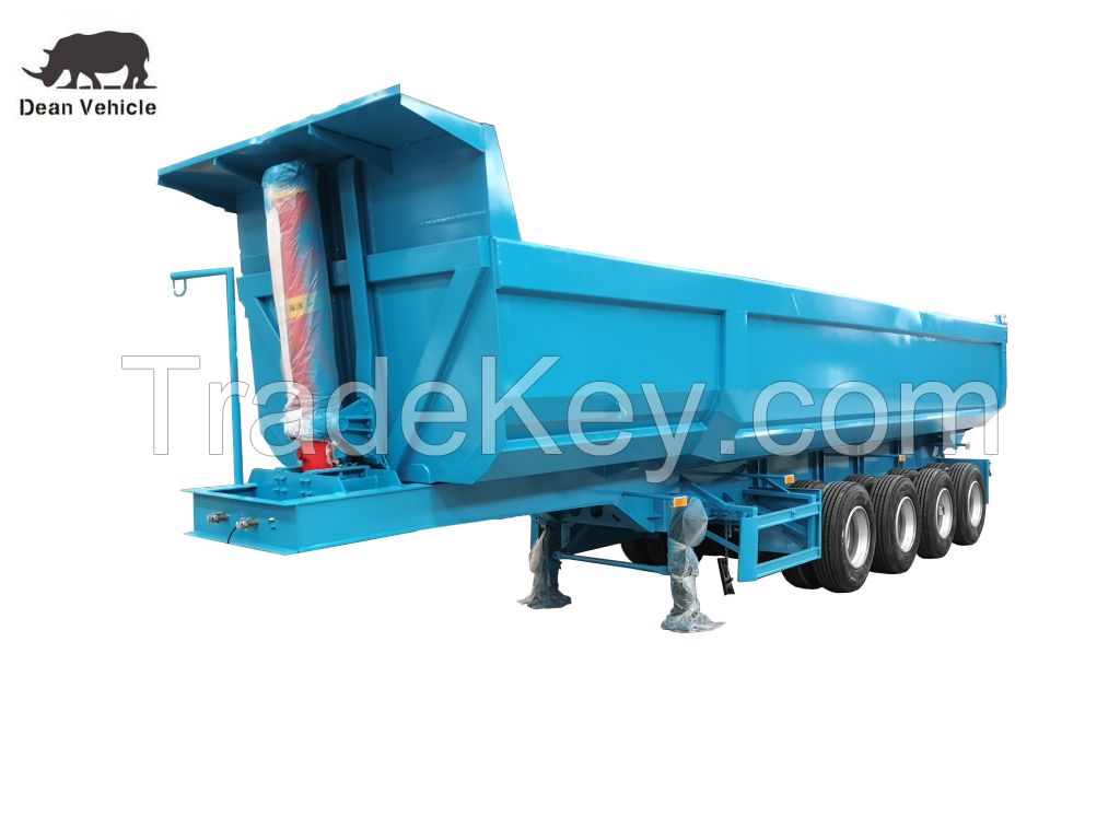 4 Axle U Shape Dump Trailer