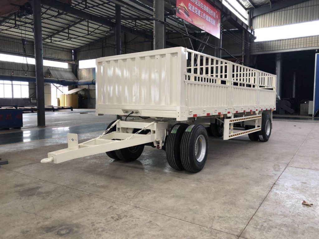 2 Fuwa axle 20 tons full trailer